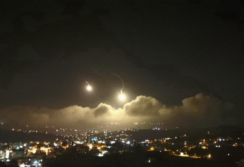  انفجار صاروخ اعتراضي في أجواء منطقة برج الشمالي الى الشرق من صور
